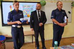 Bezpieczna Droga do Szkoły - spotkanie z Policją i przedstawicielem Rady Dzielnicy XIII