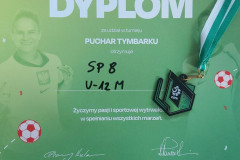 Drużyna chłopców U12 na XXV Pucharze Tymbarku