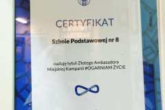 Jesteśmy najlepsi! Zwycięstwo SP nr 8 w projekcie #Ogarniam Życie - oblicza szczęścia