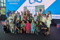 Klasa 3b Złotym Ambasadorem Miejskiego Projektu #Ogarniam życie #Przystań (na) szczęście...