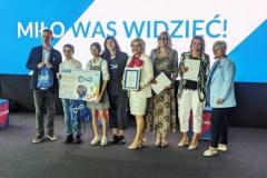 Klasa 7b Złotym Ambasadorem Miejskiego Projektu #Ogarniam życie bo…