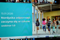 Nordycka odporność zaczyna się w szkole - projekt Nordic Resilience Starts at School - Webinar 1.0