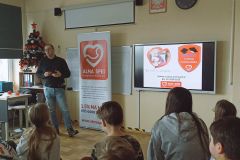 Spotkanie z pracownikiem Hospicjum dla dzieci Alma Spei