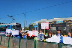 Tramwaj Mocy nr 20 – młodzież z przesłaniem dobra na ulicach Krakowa w ramach projektu #Ogarniam Życie