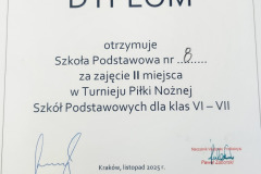 Z dumą wracamy z Turnieju Piłki Nożnej!